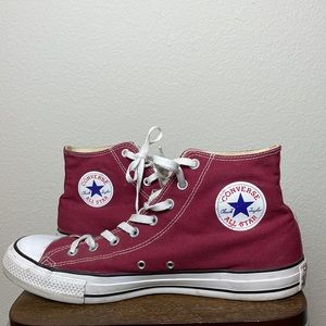 Cremson Red Converse
